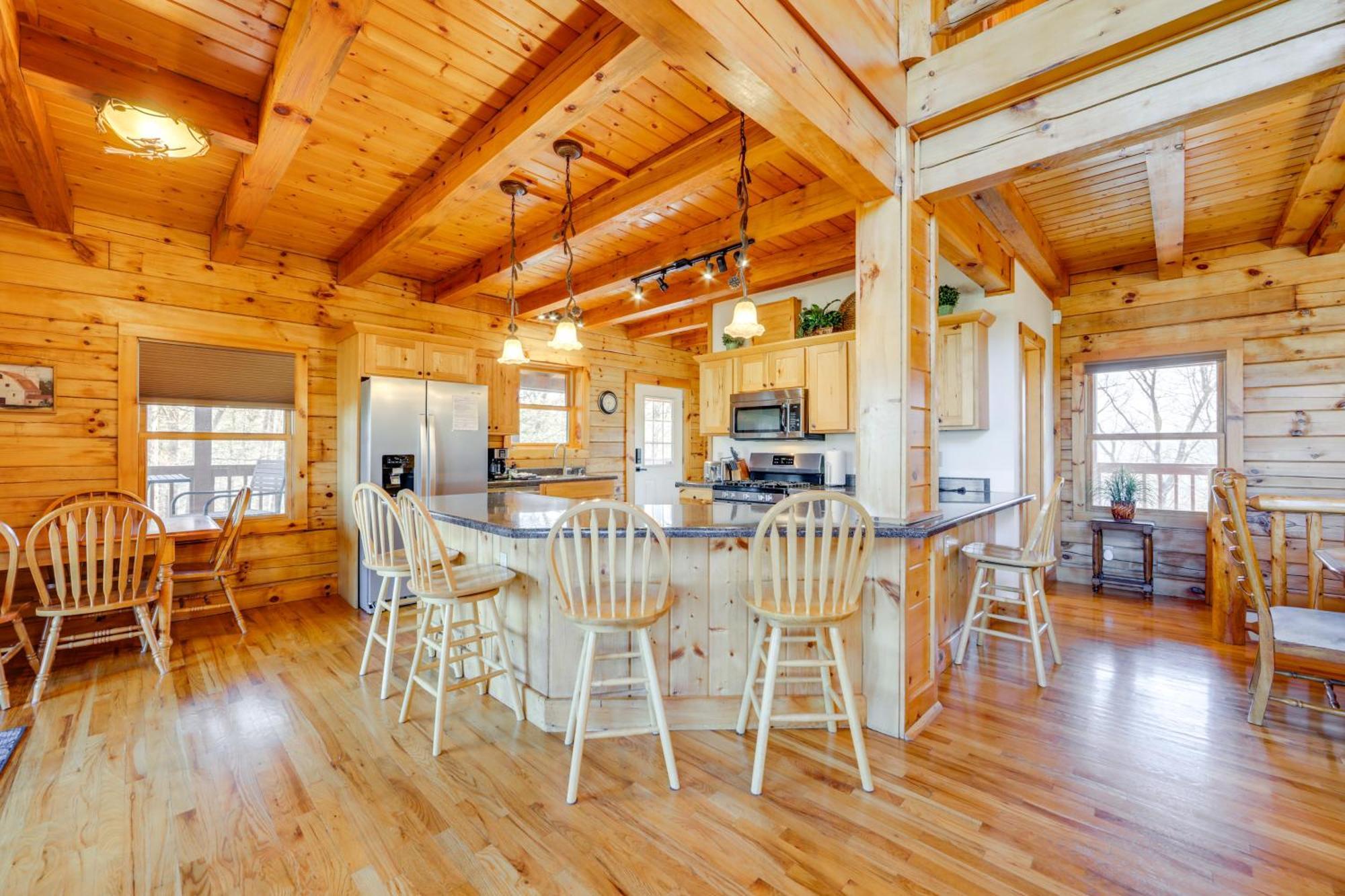 Whits End Smoky Mtn Home With Hot Tub, Views Waynesville Exterior photo