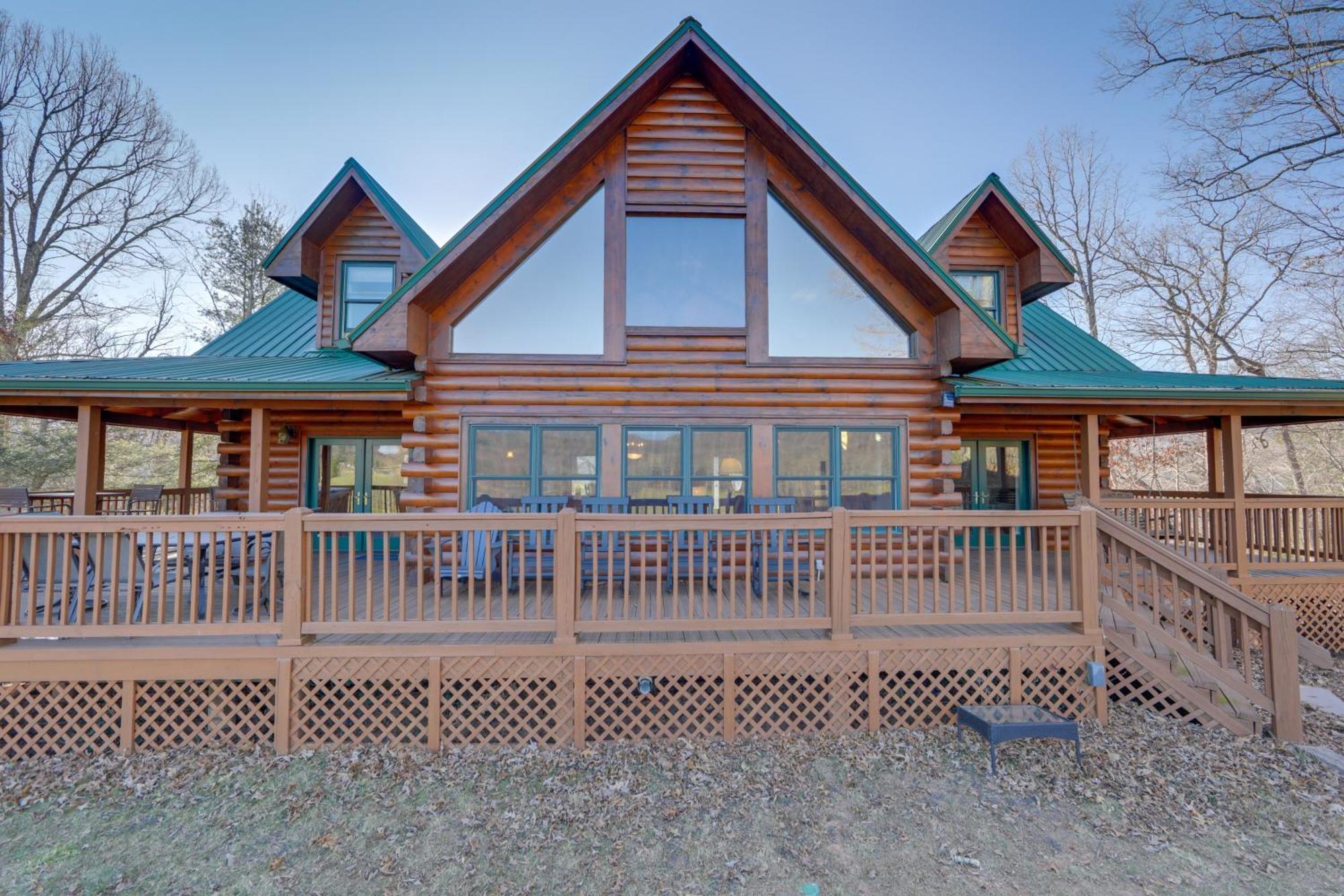 Whits End Smoky Mtn Home With Hot Tub, Views Waynesville Exterior photo