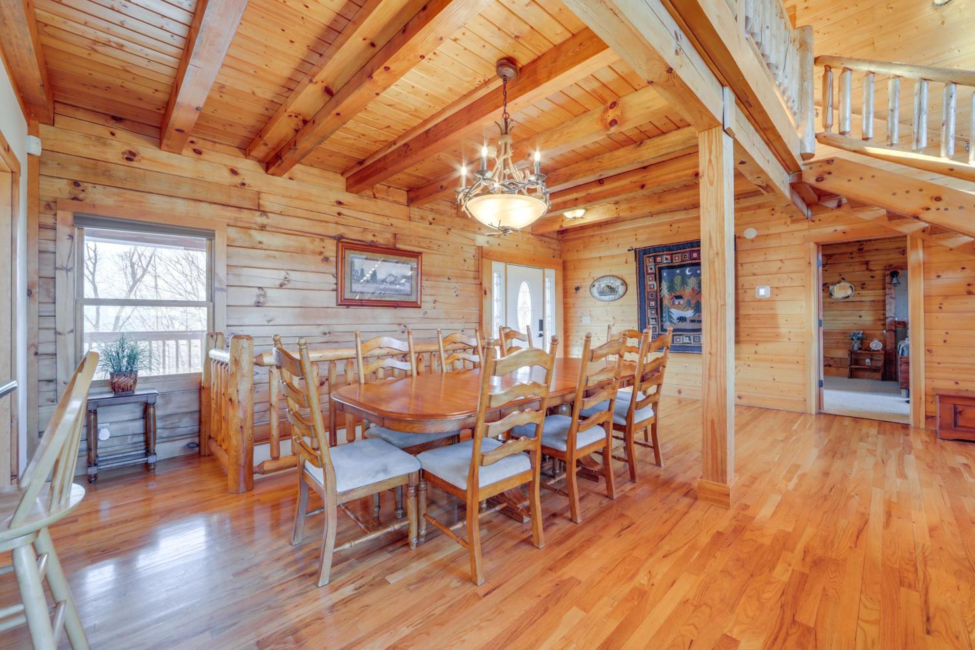 Whits End Smoky Mtn Home With Hot Tub, Views Waynesville Exterior photo