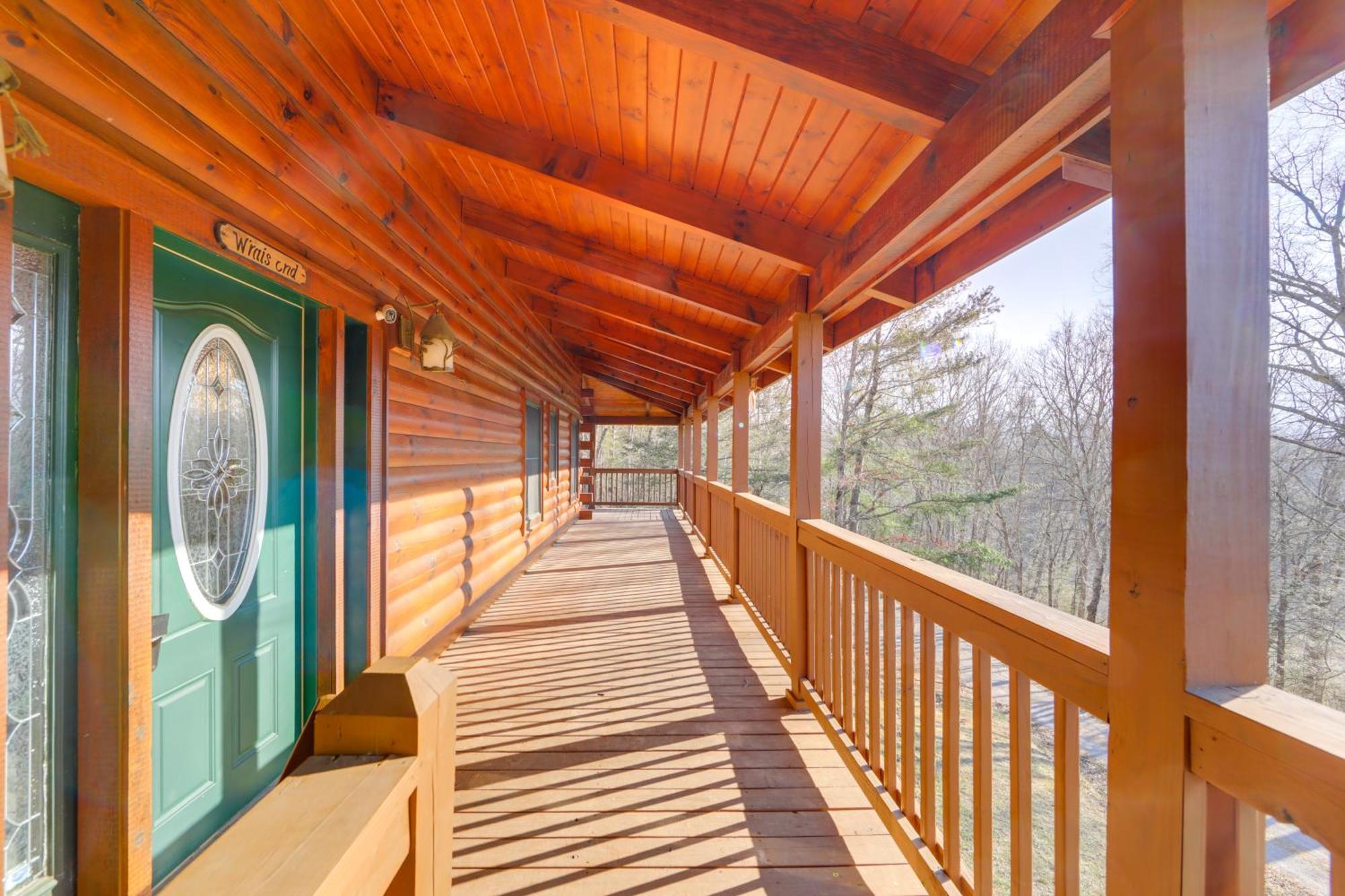Whits End Smoky Mtn Home With Hot Tub, Views Waynesville Exterior photo